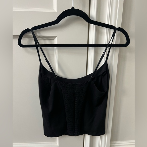Reformation Black Women's Cami Tank Top - Picture 2 of 3